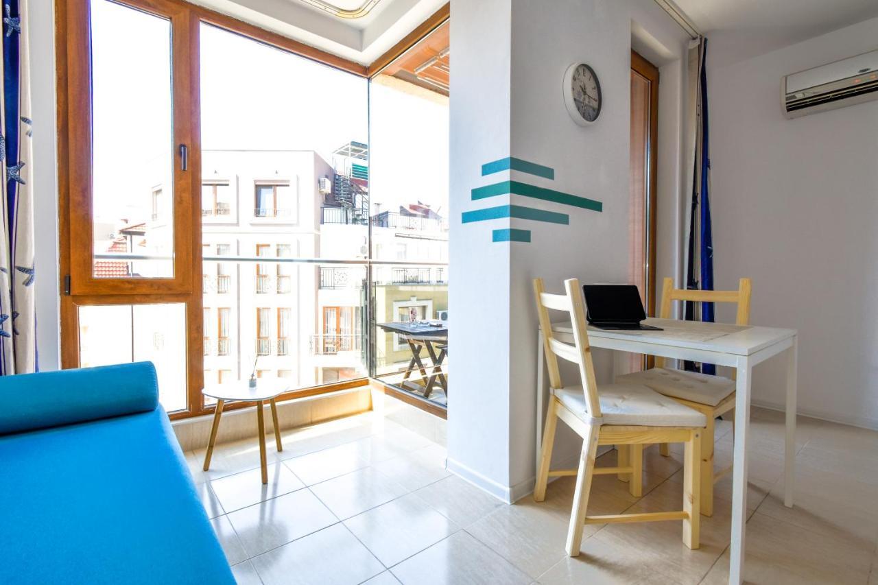 Modern Studios - Meters Away From The Beach เปาโมเรีย ภายนอก รูปภาพ